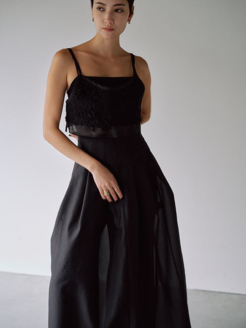 organdy maxi skirt
